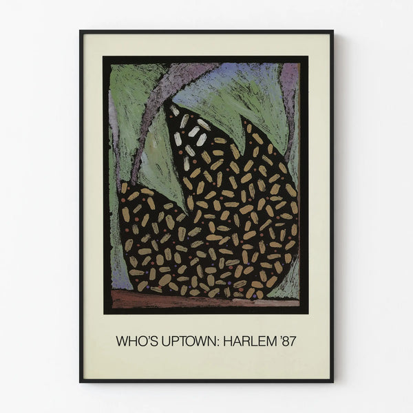 Abstract Decorative Poster Who's Uptown Harlem 87