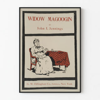 Vintage Poster Widow Magoogin John J. Jennings
