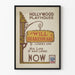 Vintage poster of William Shakespeare Hollywood Playhouse theater