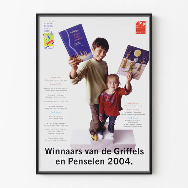 Vintage Poster Laureates of the Chalks and Brushes 2004 - Children's Wall Decoration