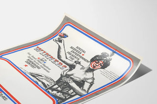 Vintage poster for the 1971 showband contest Special Services Entertainment