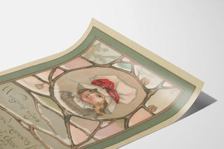 Vintage Valentine Poster: Charming Ways & Manners