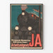 Vintage German Poster on the Work Time Law