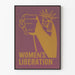 Poster Women's Liberation - Engaged Wall Decoration