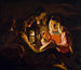 Saint Sebastian cared for by Saint Irene - Georges de La Tour Workshop — artwork view