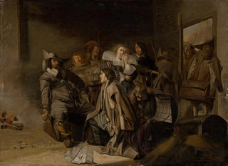 an interrogation of a prisoner - Workshop of Pieter Jacobsz. Codde — artwork view