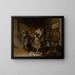 an interrogation of a prisoner - Workshop of Pieter Jacobsz. Codde — framed artwork on a wall