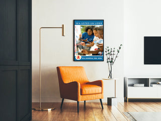 Wall Decoration Poster for World AIDS Day - Painting and Commitment