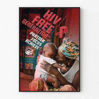 HIV Awareness Poster - Generation Without HIV by Peace Corps