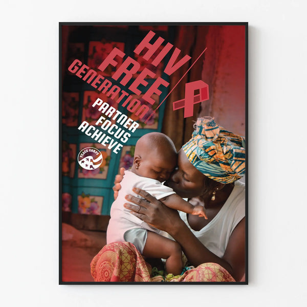 HIV Awareness Poster - Generation Without HIV by Peace Corps