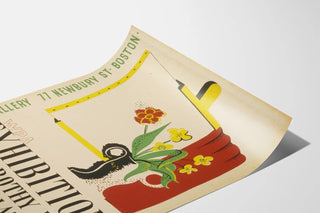Poster Exhibition Dorothy Loeb and Blanche Lazzell 1939