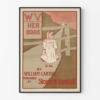 Vintage poster Her Book by William Canton