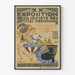 Vintage poster for the Exhibition of the Society of Southern Artists 1929