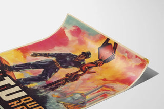 Vintage Mexican industrial poster Y What Are You Doing for Your Homeland