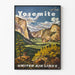 Vintage Yosemite United Air Lines Poster
