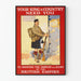 Vintage British military poster in kilt