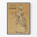 Vintage Poster of Yvette Guilbert in Period Costume