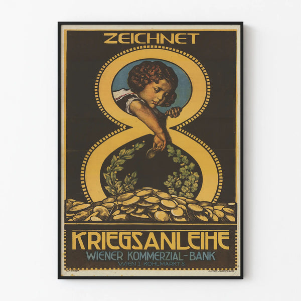 Vintage Poster of the Eighth Obligation War – Historic Wall Decoration