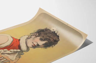 Vintage Poster of Zélie Weil in Her Creations