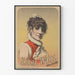 Vintage Poster of Zélie Weil in Her Creations