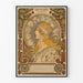 Art Nouveau Zodiac Poster The Pen with Female Portrait