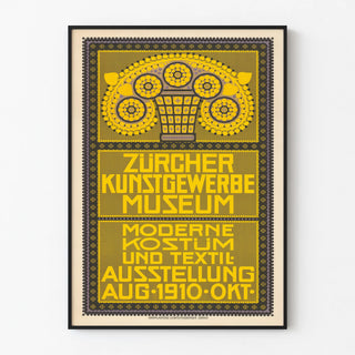 Vintage Poster Zürcher Museum of Arts and Crafts 1910