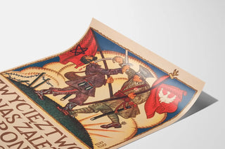 Polish Military Historical Propaganda Poster